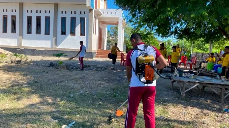 Polres Nagekeo Gelar Bakti Religi jelang HUT Bhayangkara ke 80