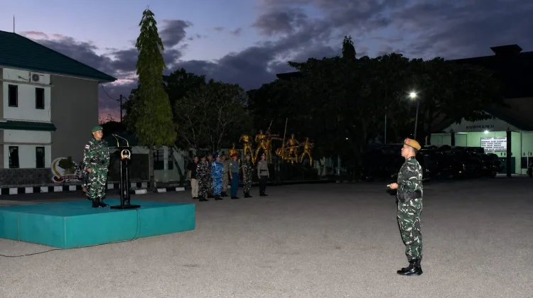 Apel Gelar Pasukan Pengamanan VVIP Kunker Wapres RI di NTT