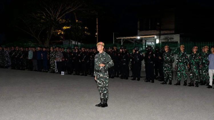 Apel Gelar Pasukan Pengamanan VVIP Kunker Wapres RI di NTT
