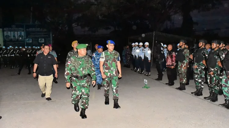 Apel Gelar Pasukan Pengamanan VVIP Kunker Wapres RI di NTT