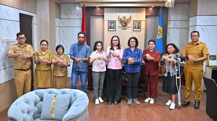 Direktur Eksekutif PJS Indonesia Audiens Dengan Pemkot Kupang