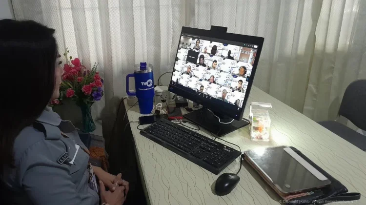 Kanwil Kemenkum NTT Tingkatkan Kualitas Informasi Publik Digital