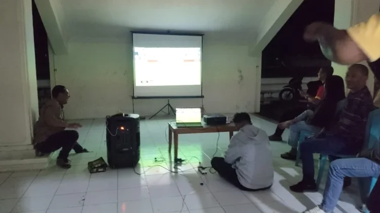Spanyol Taklukkan Prancis pada Nobar DPRD Rote Ndao