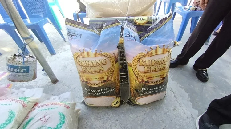 Kabupaten Kupang Kini Punya Beras Lokal Bermerek