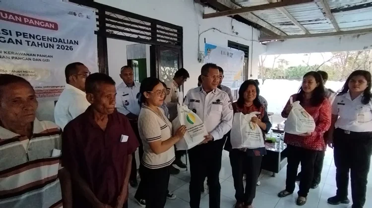 Badan Pangan Nasional Salurkan Bantuan bagi Warga Rawan Pangan Kabupaten Kupang