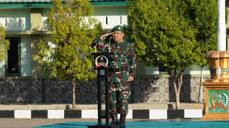 Korem 161/WS Gelar Upacara 17 Tingkatan Pelayanan Kepada Masyarakat