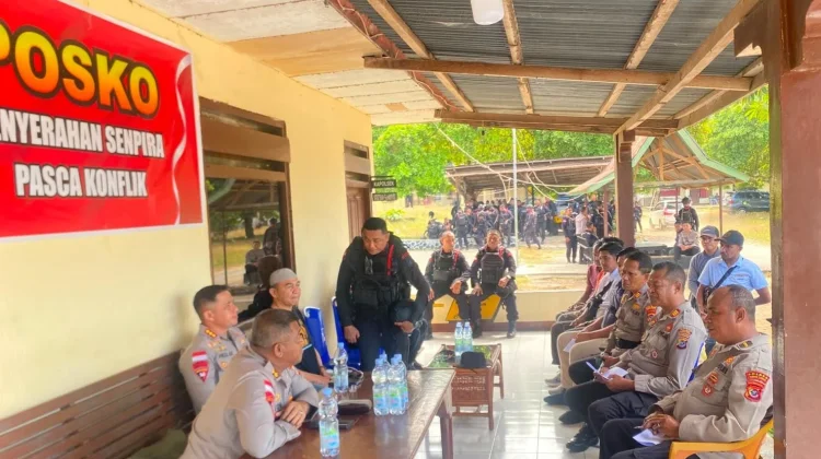 Polda NTT Gelar Koordinasi Penyelasain Pasca Konflik di Adonara Timur