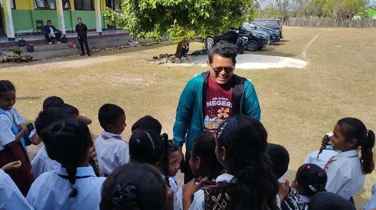 KPK Edukasi Antikorupsi, SD Batu Esa Harap Perhatian Infrastruktur
