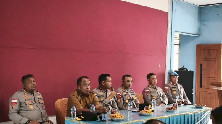 Selesaikan Konflik Antar Warga Wakapolda NTT Kunker ke Adonara Timur