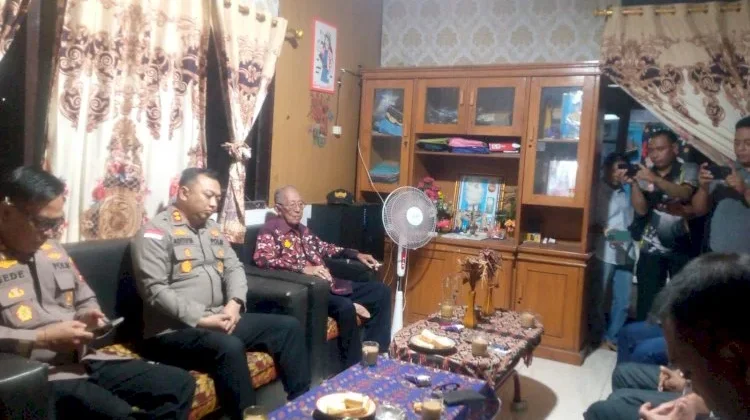 Kapolres Flotim Koordinasi Raja Larantuka Penyelesaian Konflik Antar Warga