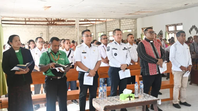 Sinergi Pemerintah dan Gereja Awali Pembangunan Gedung Kebaktian