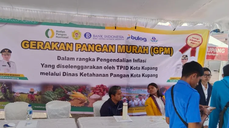 Gerakan Pangan Murah Jaga Daya Beli Warga Kota Kupang