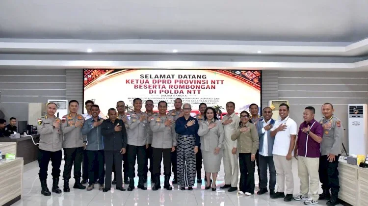 Kunker DPRD NTT ke Kapolda Terkait Penerimaan Akpol TA 2026