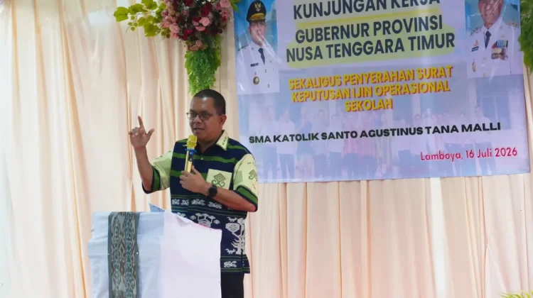 Gubernur Melki Ajak Sekolah dan Masyarakat Perkuat Pendidikan Karakter di NTT