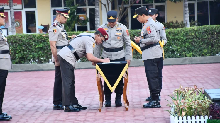 Sertijab 29 PJU dan Kapolres Jajaran Polda NTT