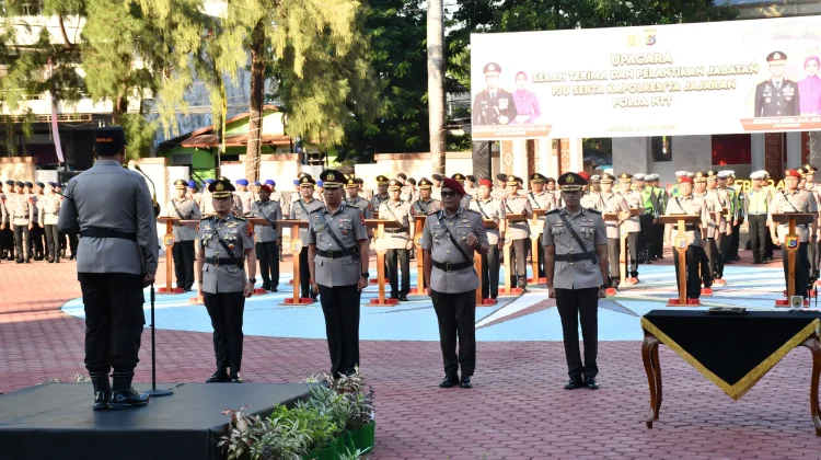 Sertijab 29 PJU dan Kapolres Jajaran Polda NTT
