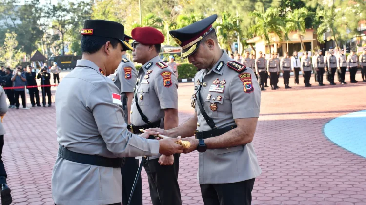 Sertijab 29 PJU dan Kapolres Jajaran Polda NTT
