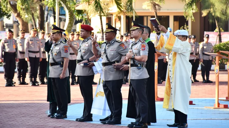 Sertijab 29 PJU dan Kapolres Jajaran Polda NTT