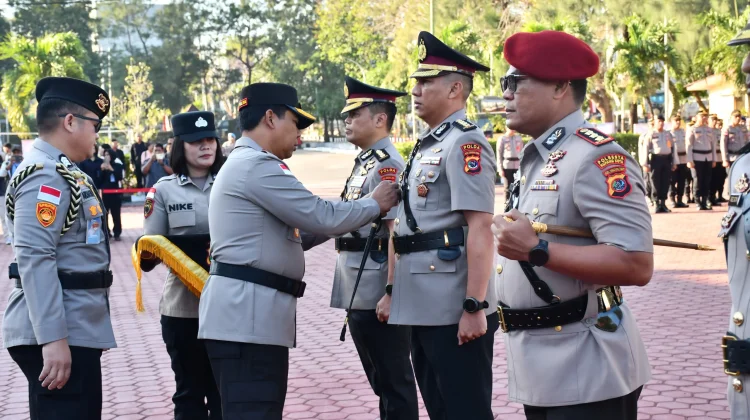 Sertijab 29 PJU dan Kapolres Jajaran Polda NTT