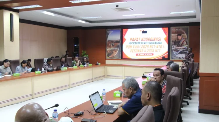 Pemerintah Pusat Kawal Persiapan PON NTT hingga Tuntas Bersama