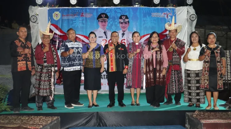 Masyarakat Oesapa Menggelar Perlombaan Festival Budaya Mullti Etnis