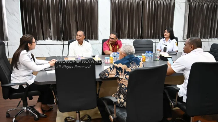 Pengurus GMIT Genesaret Danau Ina Temui Pemkot Kupang