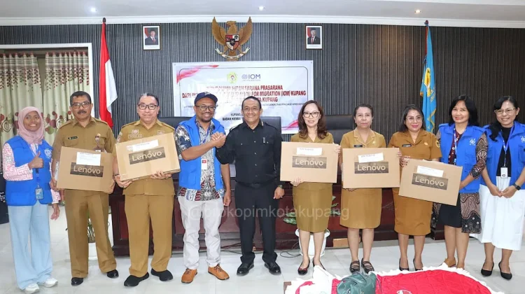Hibah Sarana Prasarana Perkantoran IOM Kupang Perkuat Operasional