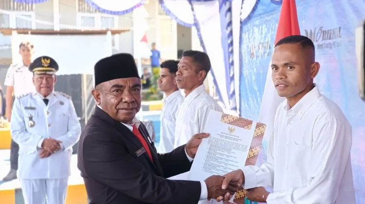 HUT Ke-81 RI, 126 Narapidana Rutan SoE Terima Remisi Umum