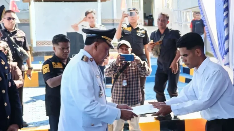 HUT Ke-81 RI, 126 Narapidana Rutan SoE Terima Remisi Umum