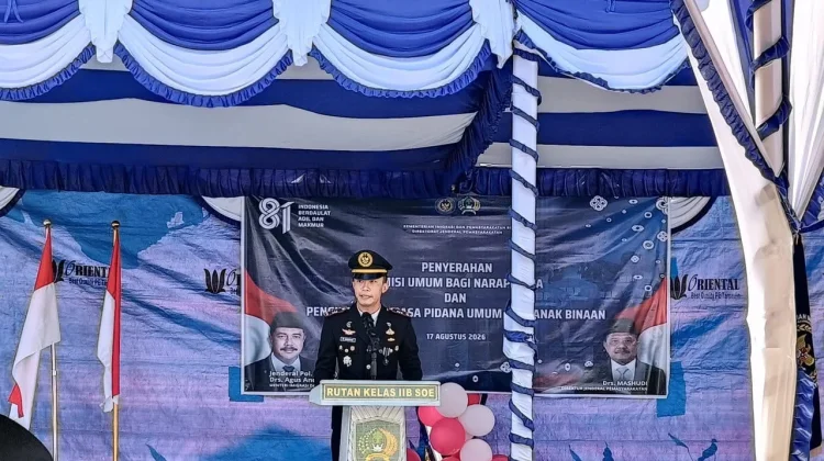 HUT Ke-81 RI, 126 Narapidana Rutan SoE Terima Remisi Umum