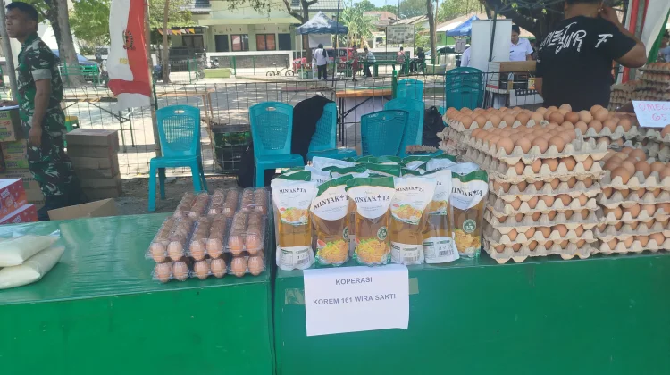 Bazar Murah Menjelang HUT TNI 81 Tahun 2026