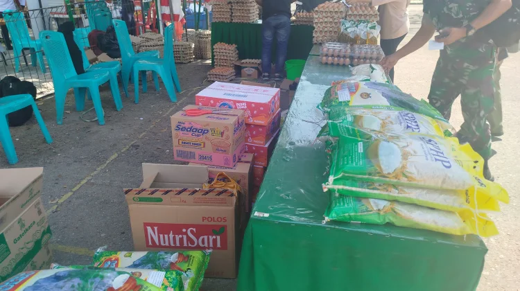 Bazar Murah Menjelang HUT TNI 81 Tahun 2026