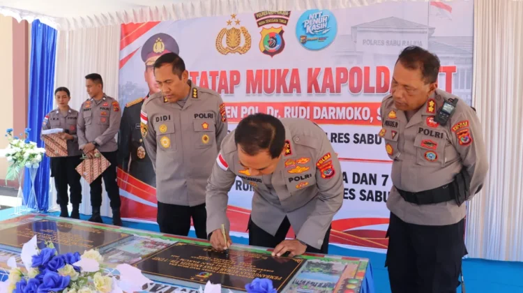 Kapolda NTT Kunker ke Polres Sabu Raijua