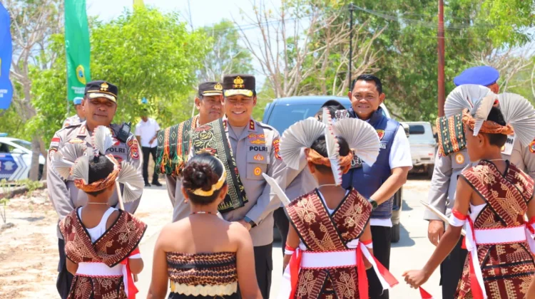 Kapolda NTT Kunker ke Polres Sabu Raijua