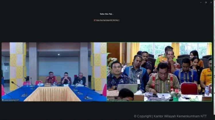 Kanwil Kemenkum NTT Gelar Ranperda Pemerintah Sumba Barat