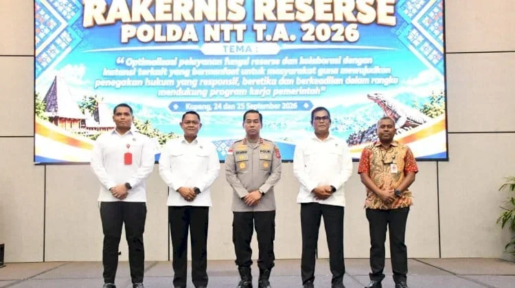 Kapolda NTT Buka Rakernis Gabungan Fungsi Reserse 2026