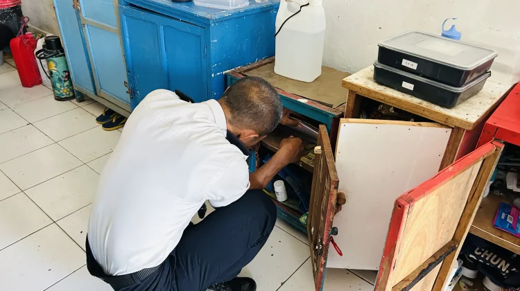 Lapasa Kupang Gelar Razia WBP d Kamar Hunian