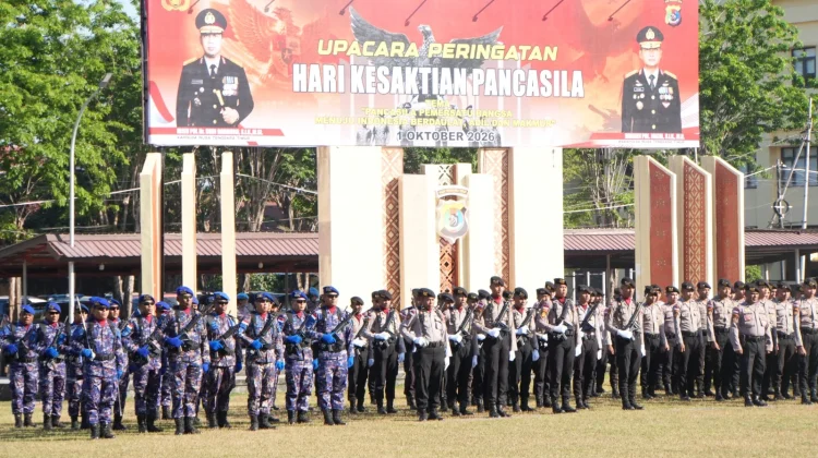 Polda NTT Upacara Peringtan Hari Kesaktian Pancasila