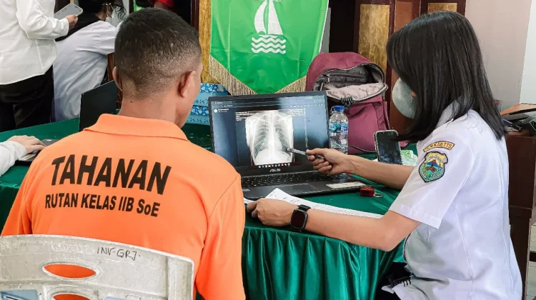 Rutan SoE Gelar CKG dan Skrining TBC, 220 Orang Diperiksa