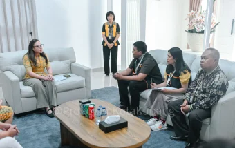 Wakil Wali Kota  Kupang Terima Pendataan Sensus Ekonomi