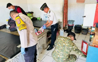 Penggeledahan Gabungan di Lapas Dewasa Kelas IIA Kupang Bersama TNI, Polri dan BNN