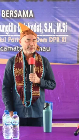 BUPATI KUPANG HADIRI KUNKER KETUA FRAKSI NASDEM DPR RI DISEMAU