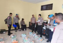 Pemeriksaan Senjata Api Organik Personel Polda NTT