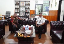 Kakanwil Ditjenpas Lakukan Silaturahmi Bersama Kakanwil Kemenkum NTT
