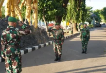 Korem 161/WS Gelar Upacara 17 Tingkatan Pelayanan Kepada Masyarakat
