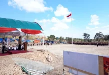 Upacara pembukaan Jambore Daerah (Jamda) X Tahun 2026