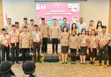Pemkot Kupang Melepas Kontingen Pramuka Mengikuti Jambore Nasional