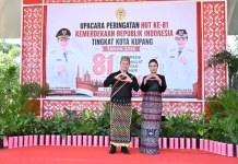 Pemkot Kupang Gunakan Pakaian Adat Flores Simbol Kepedulian