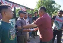 Danrem 161/WS Bantu Korban Kebakaran Asarama TNI AD