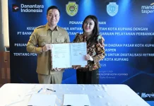 Kolaborasi Pemkot Kupang Bank Mandiri Taspen Kelola Pasar
